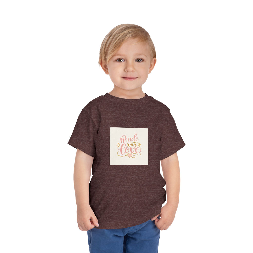 Made With Love Toddler T-Shirt - Nureli Kids