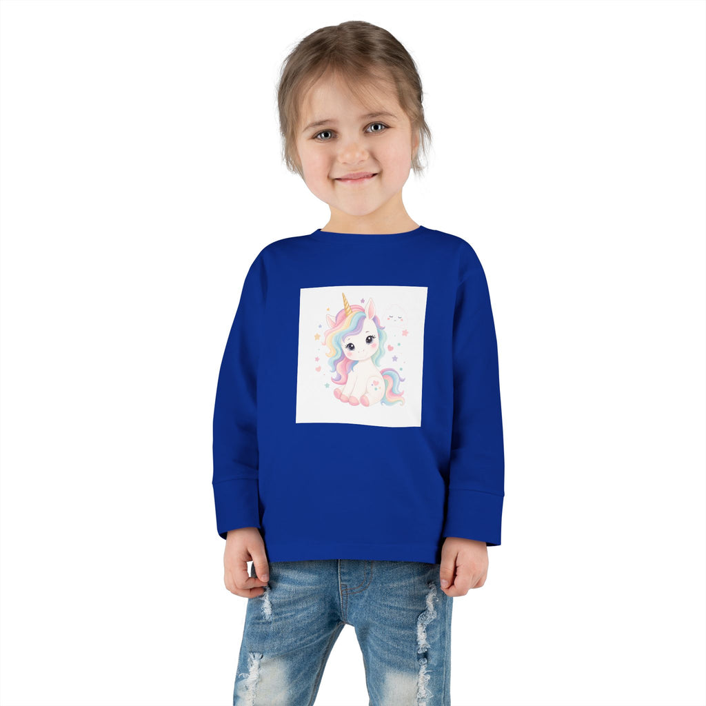 Dreamy Unicorn Toddler Long-Sleeve Tee — Nureli Kids