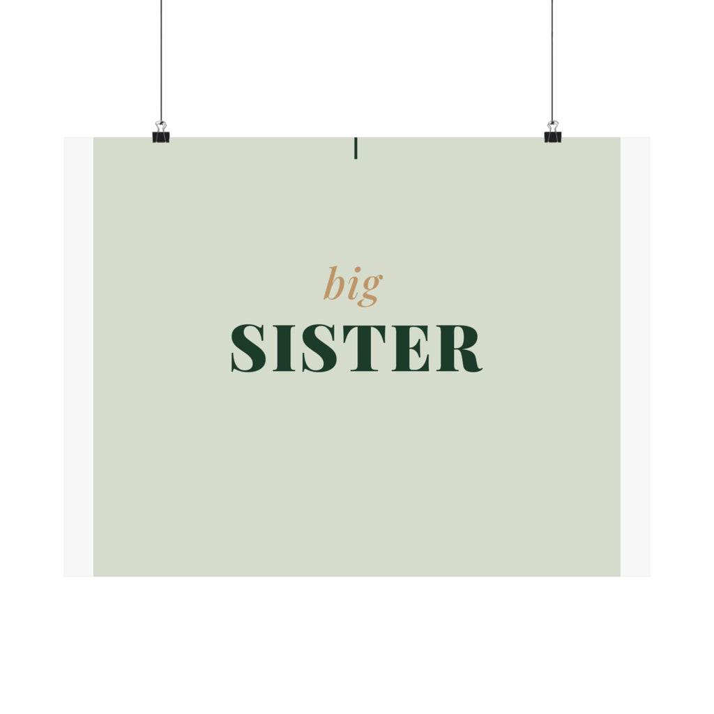 Big Sister Art Print
