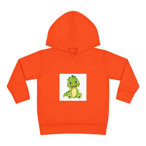 Dino soft toddler hoodie from the Nureli collection, view 2