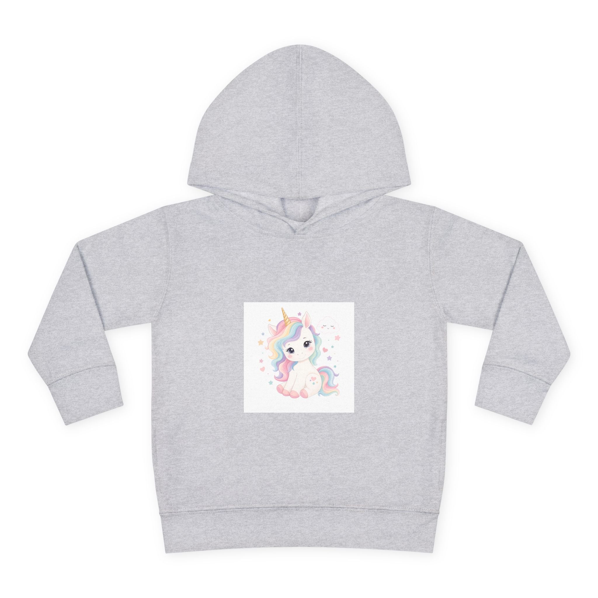 Dreamy Unicorn soft toddler hoodie from the Nureli collection, view 3