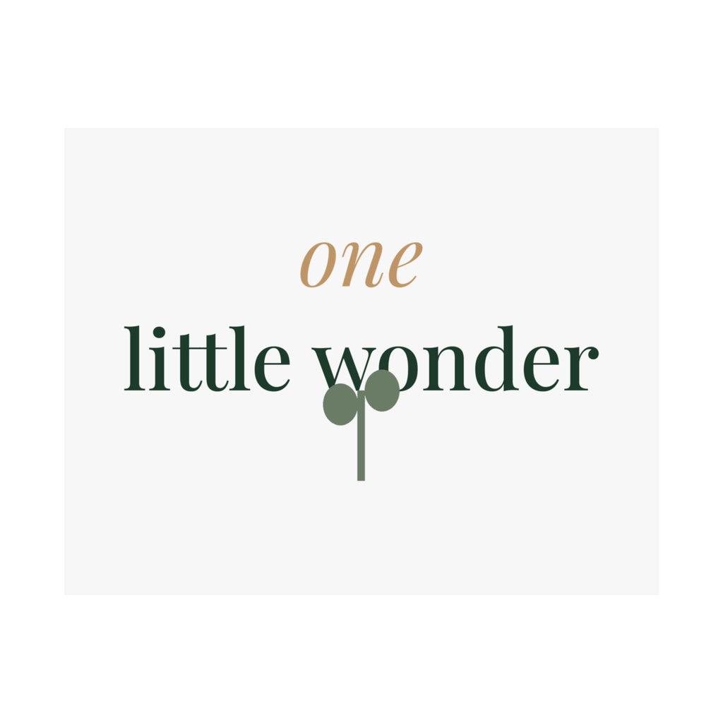 One little wonder Art Print