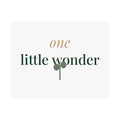 One little wonder Art Print