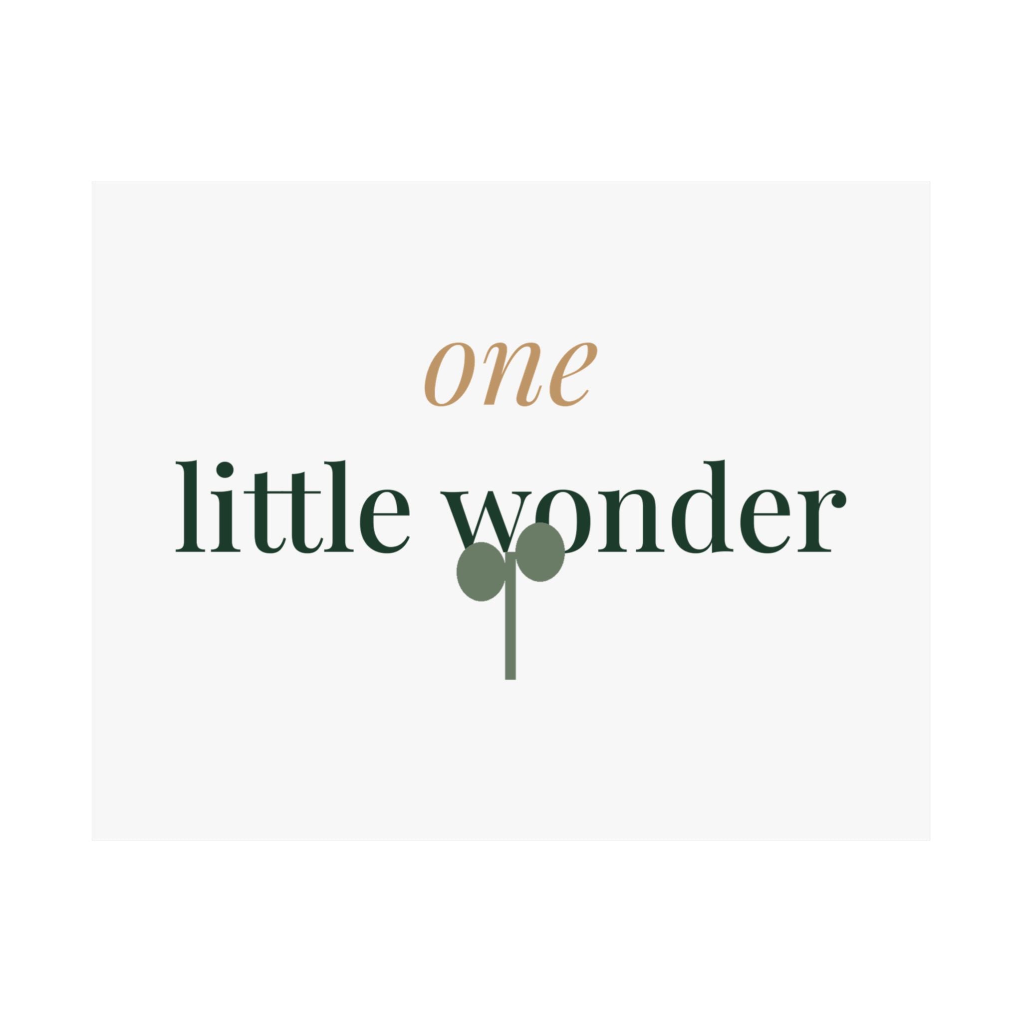 One little wonder Art Print