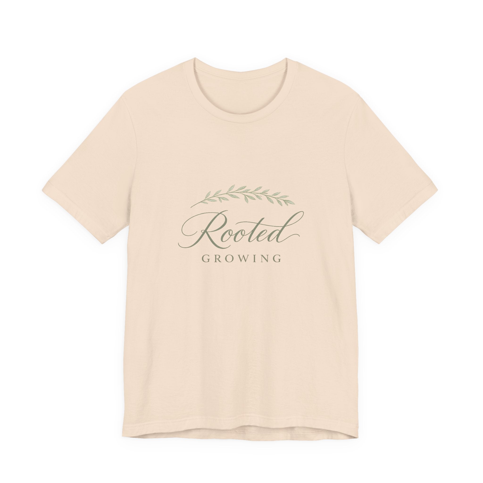 Rooted & Growing soft cotton tee from the Nureli collection, view 4