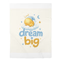 Dream Big baby swaddle blanket for newborns by Nureli Kids