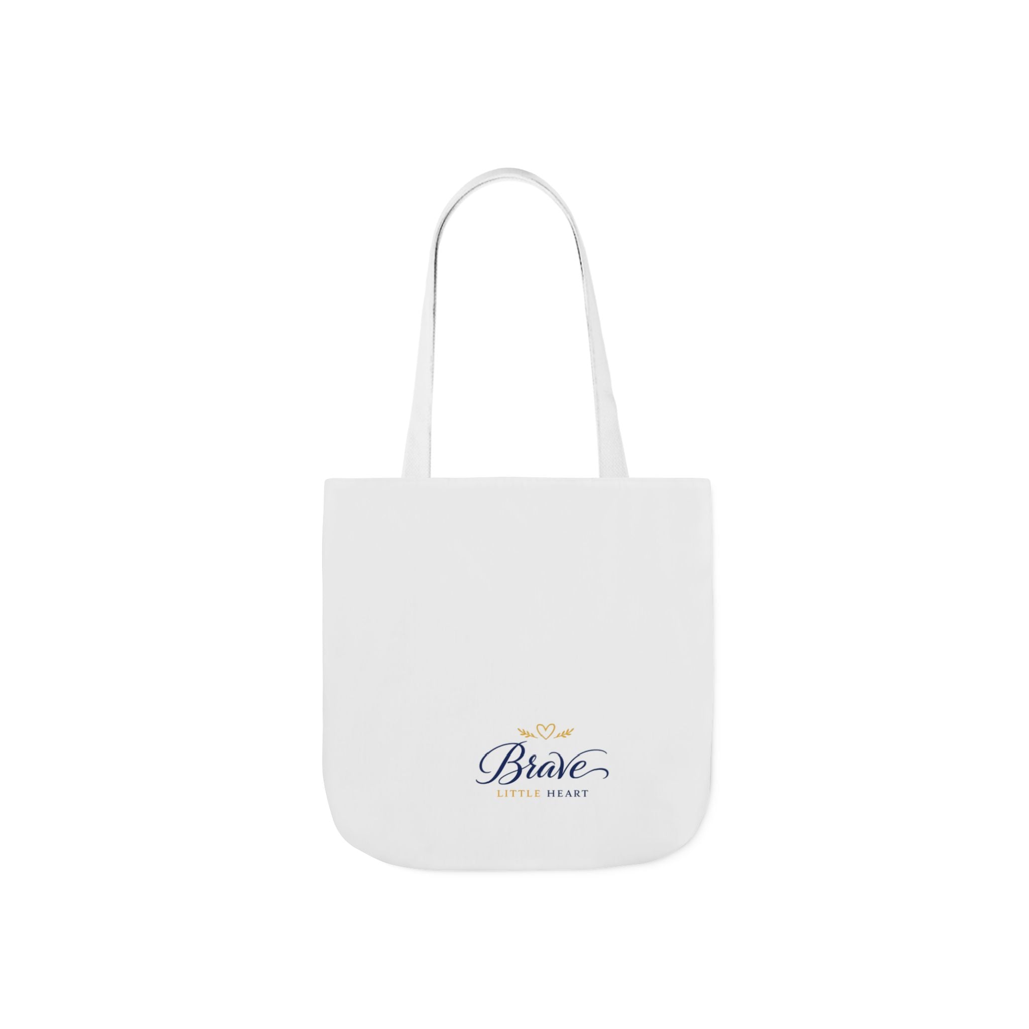 Brave Little Heart canvas tote bag from the Nureli collection, view 5