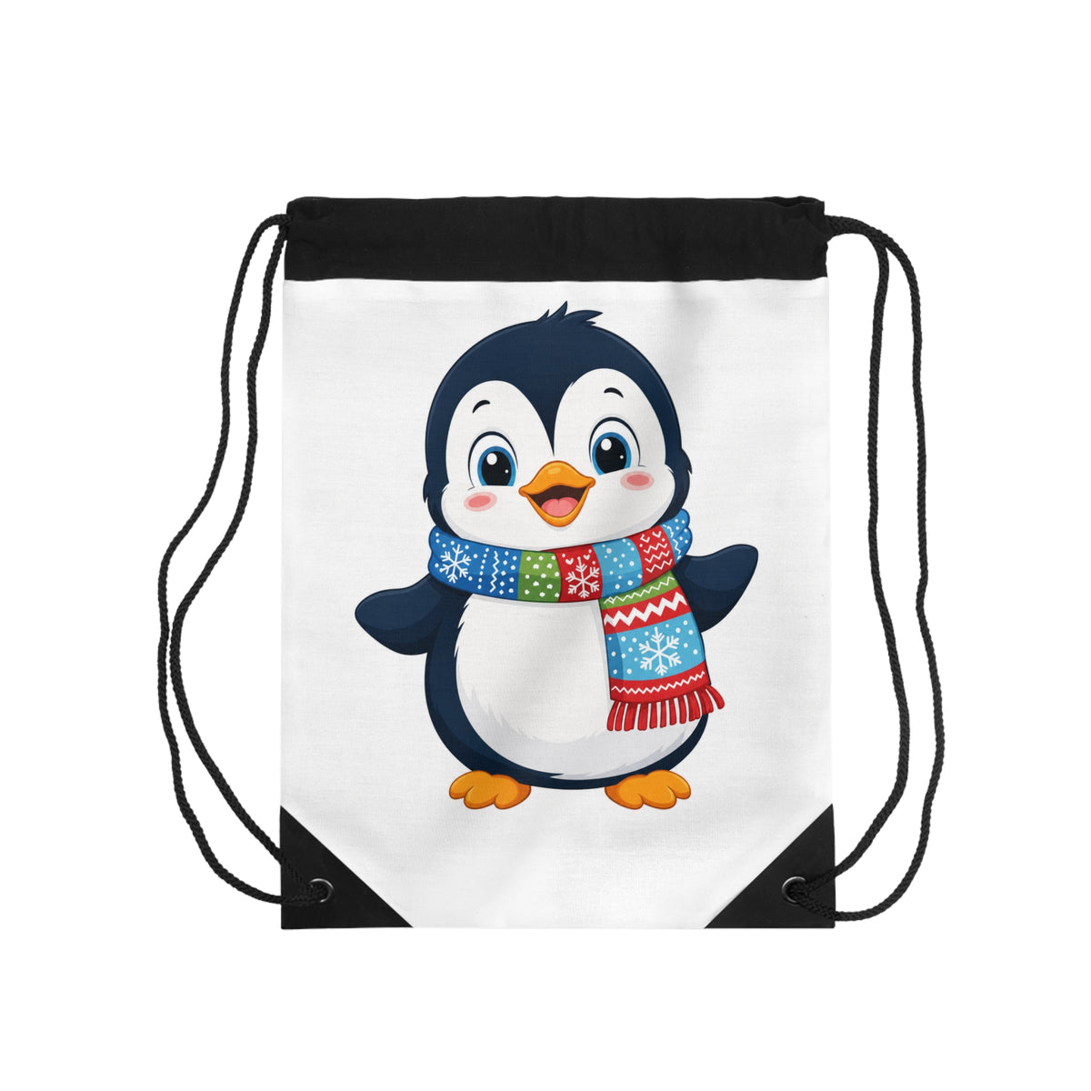 Waddle Penguin Kids Drawstring Bag - Nureli Kids