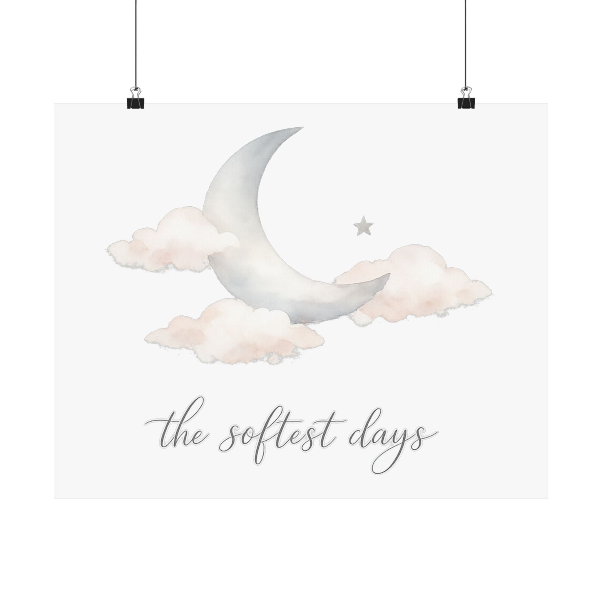 The Softest Days Art Print