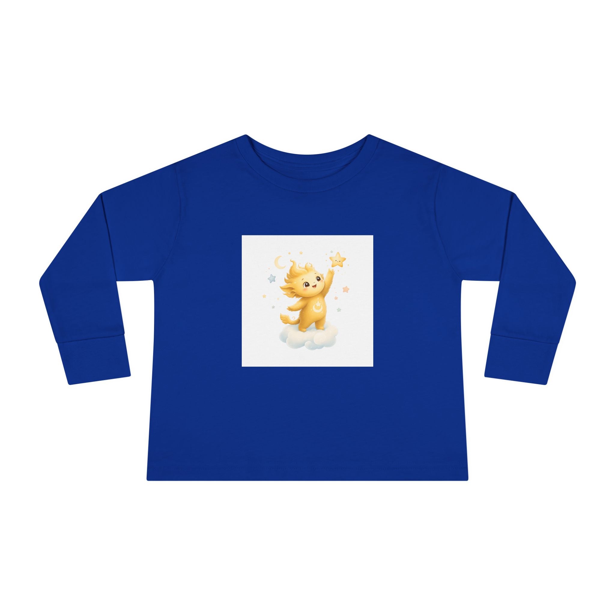 Lumi & Stars kids long-sleeve tee from the Nureli collection, view 4