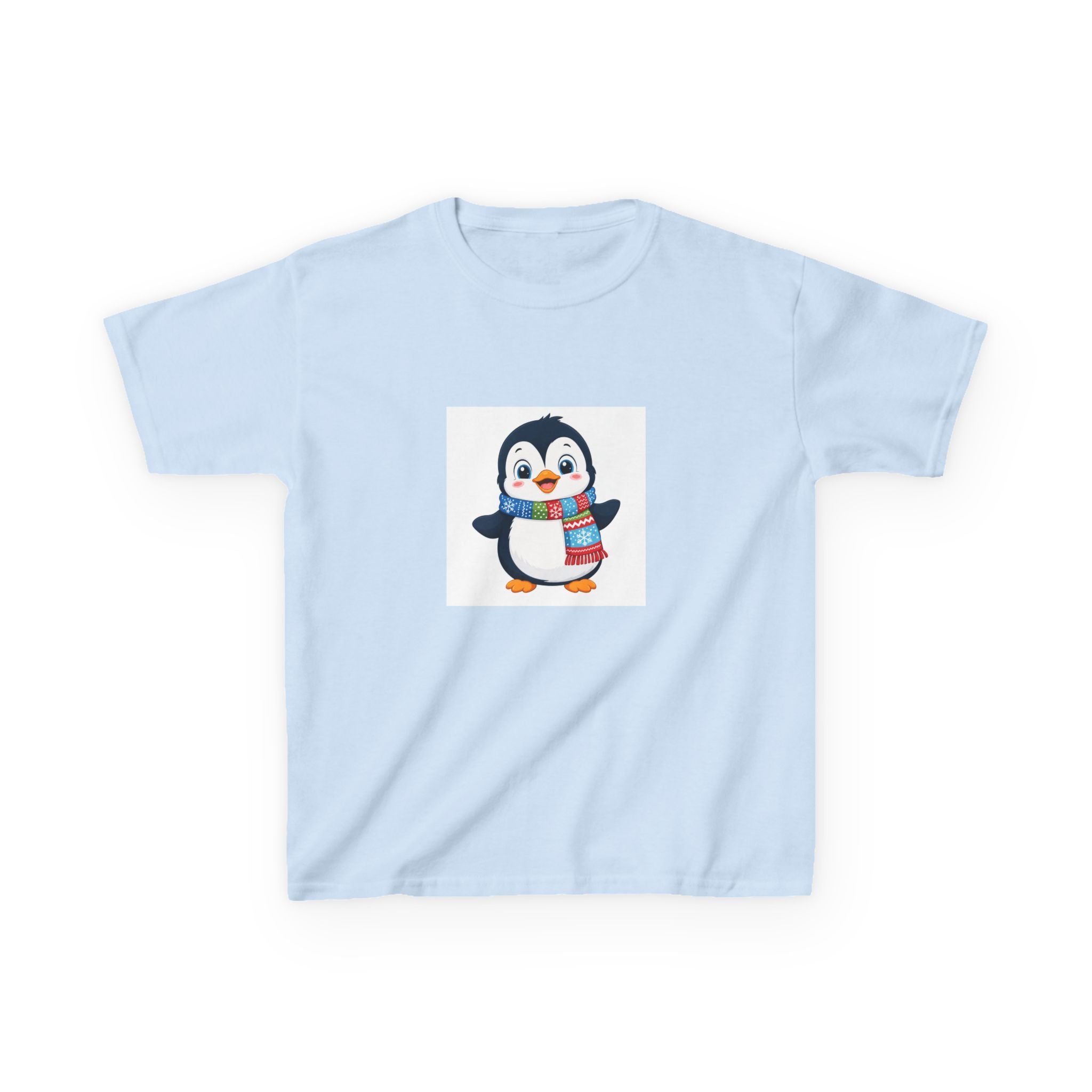 Waddle Penguin soft kids tee from the Nureli collection, view 8