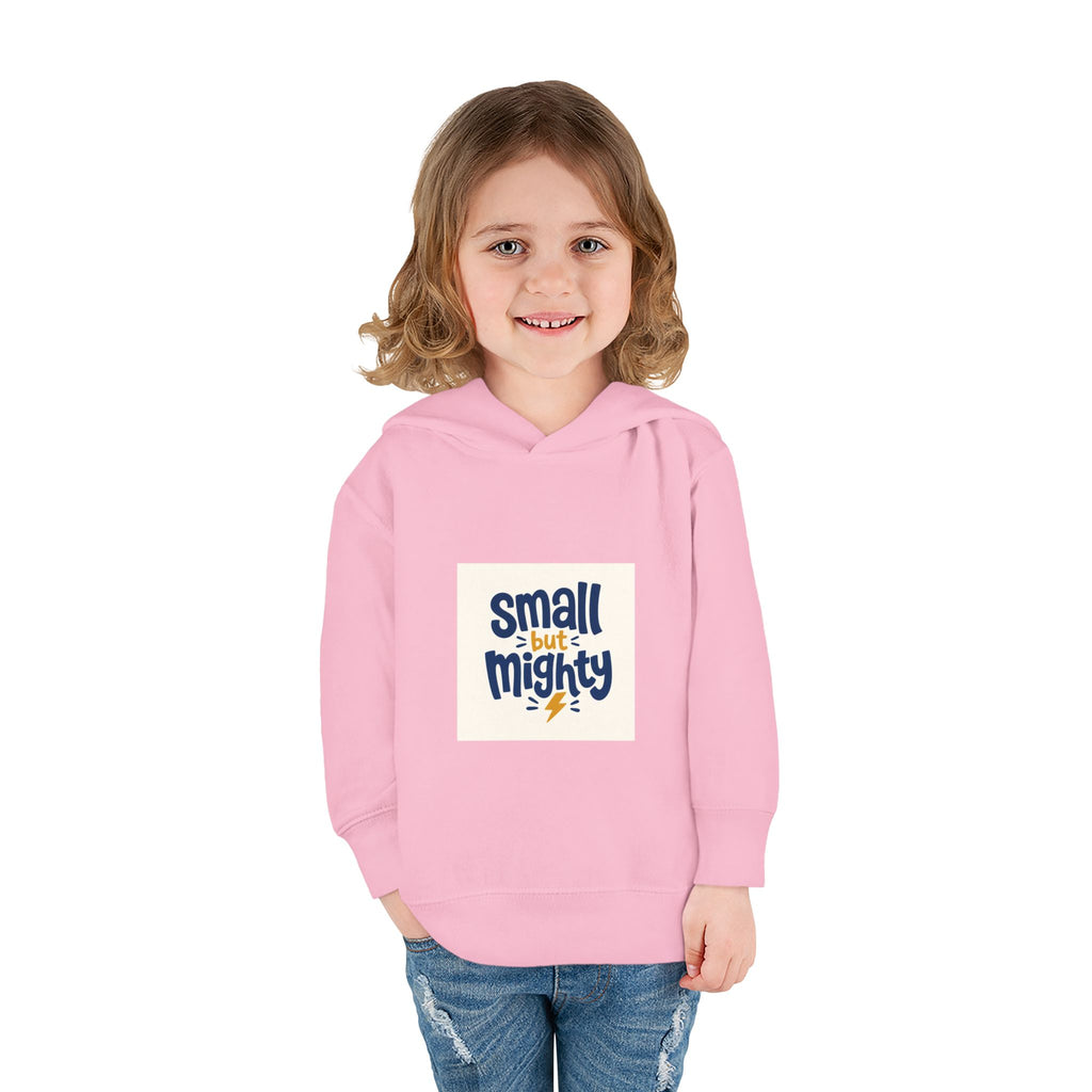 Small But Mighty Toddler Hoodie from the Nureli collection, view 52