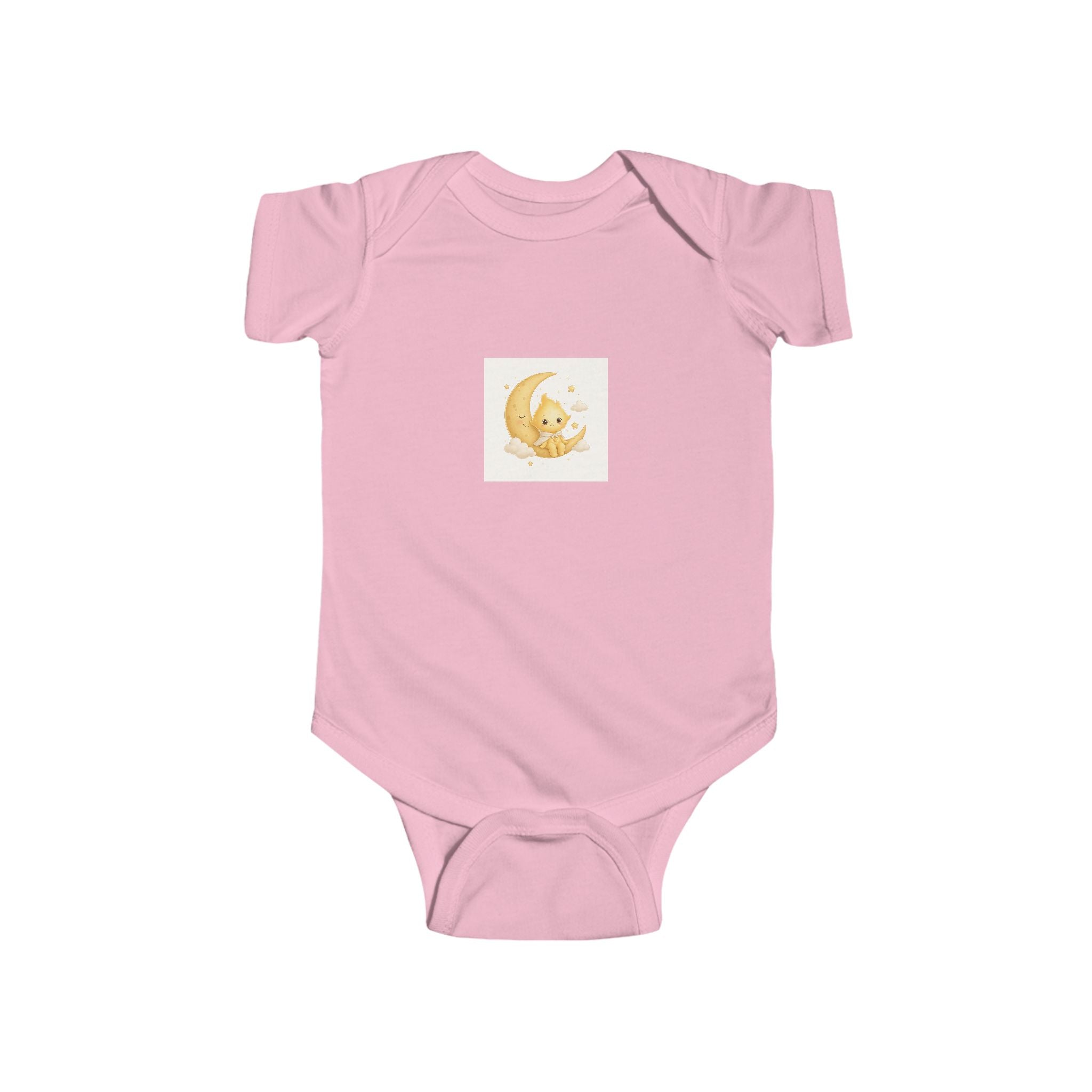 Lumi on the Moon soft baby bodysuit from the Nureli collection, view 11