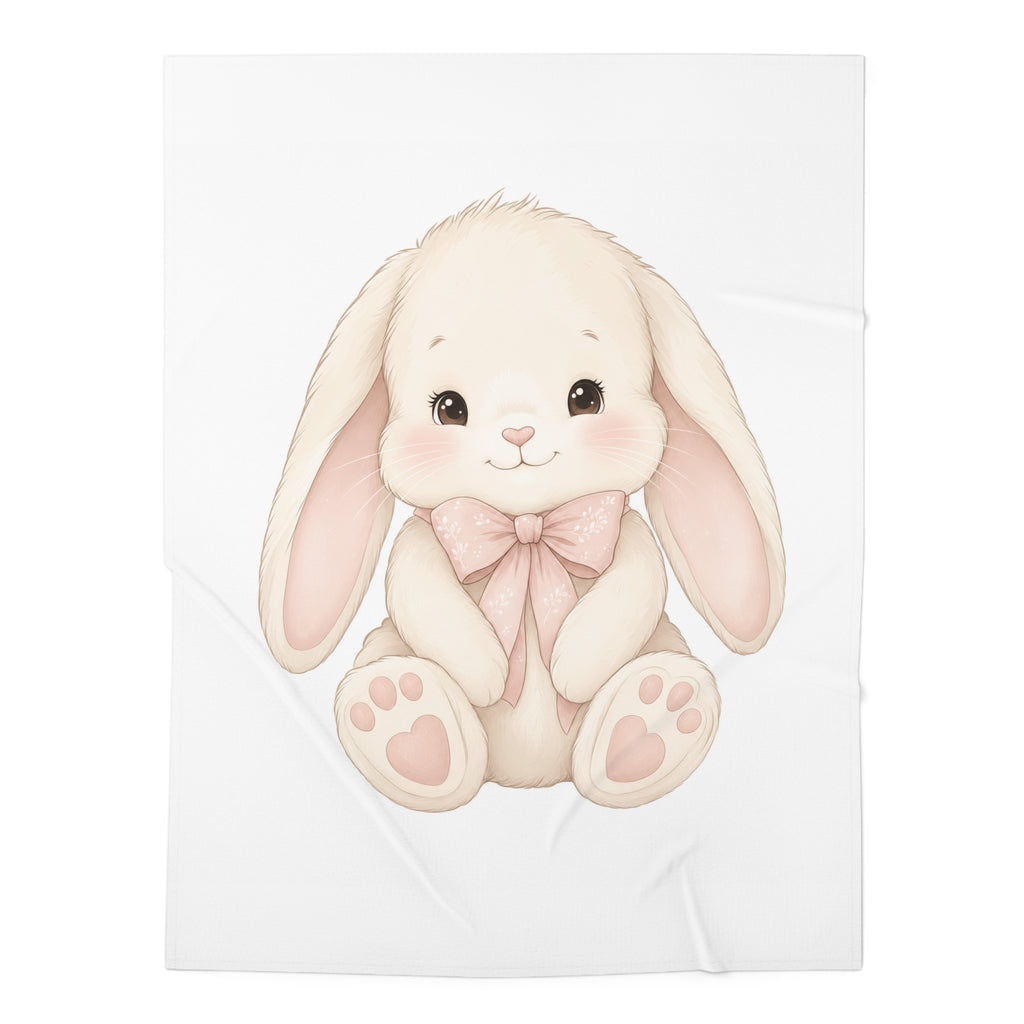 Snuggle Bunny baby swaddle blanket for newborns by Nureli Kids