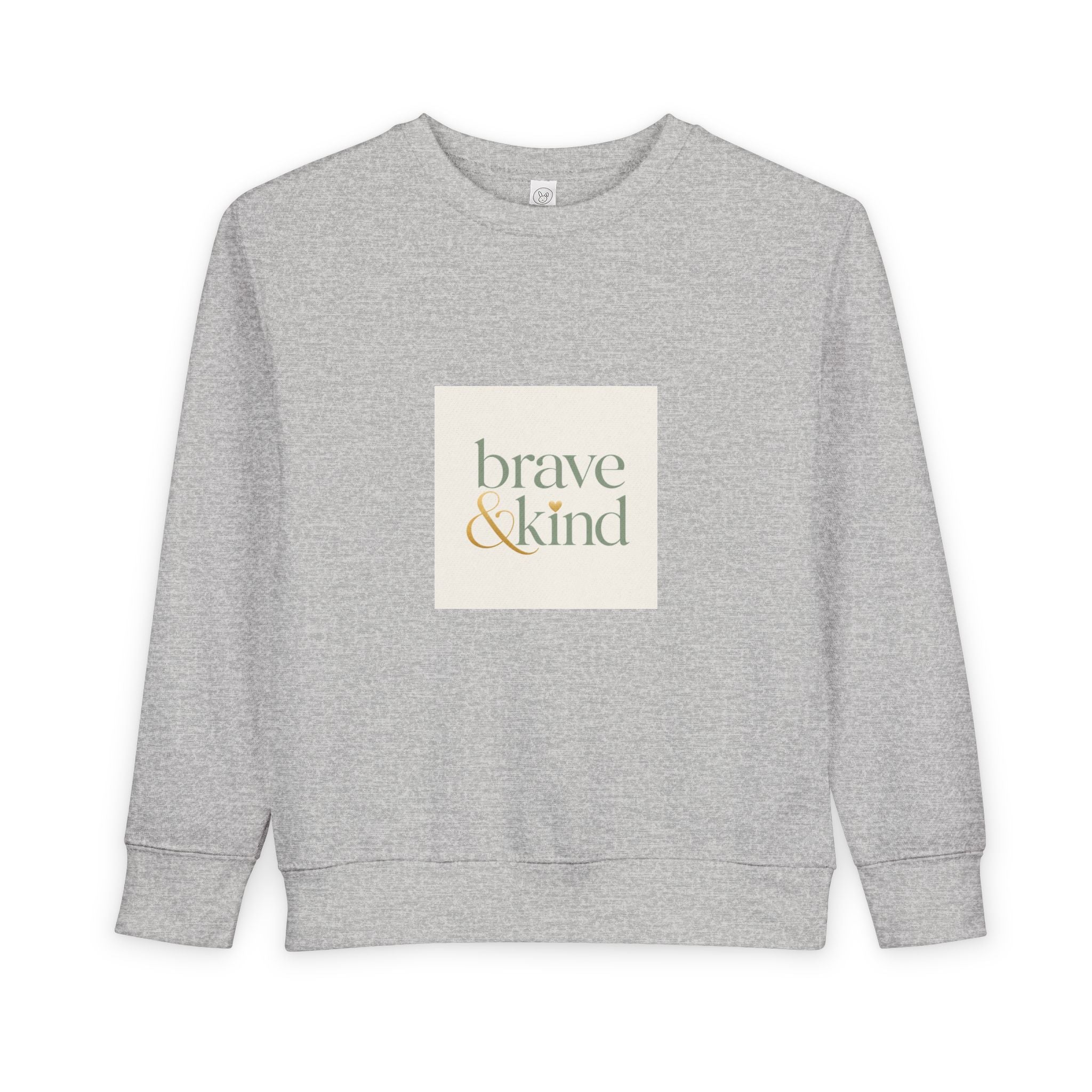 Brave And Kind soft toddler tee from the Nureli collection, view 2