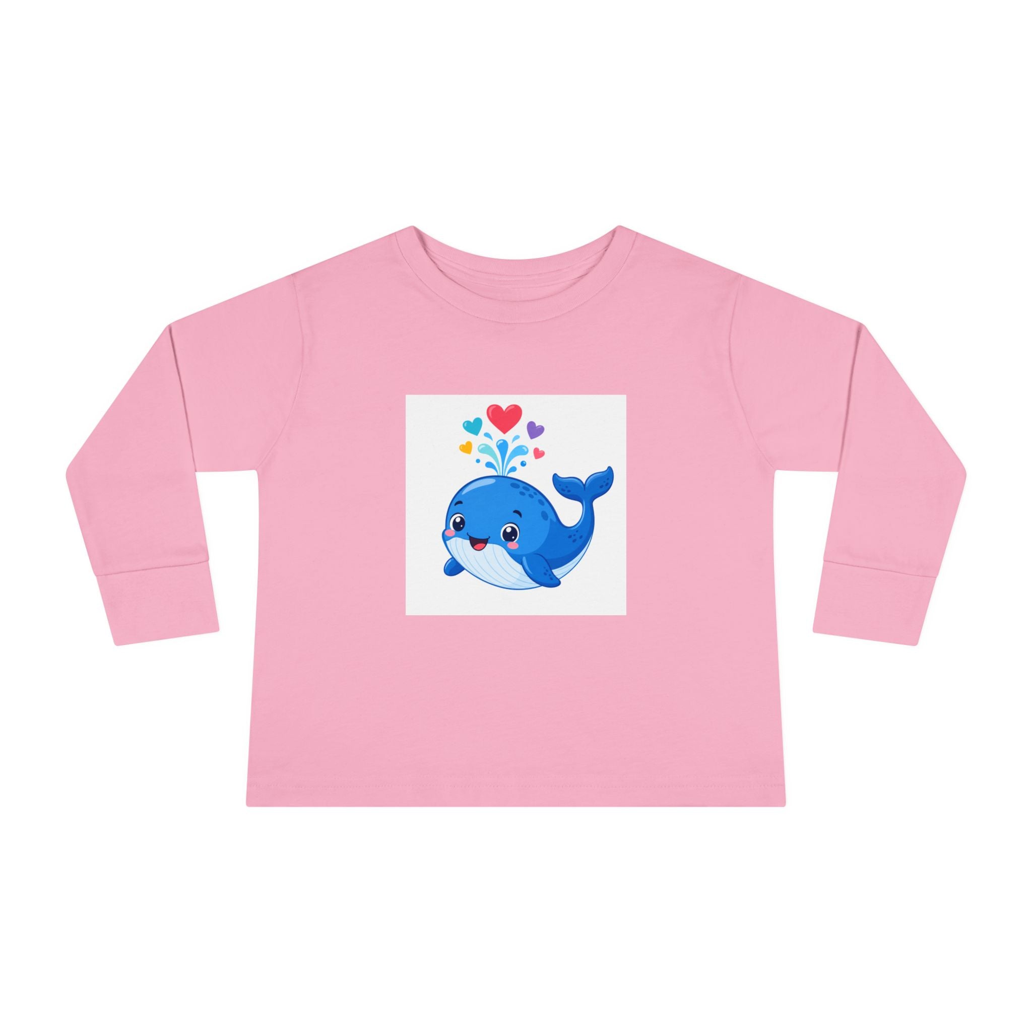 Happy Whale Toddler Long-Sleeve Tee — Nureli Kids
