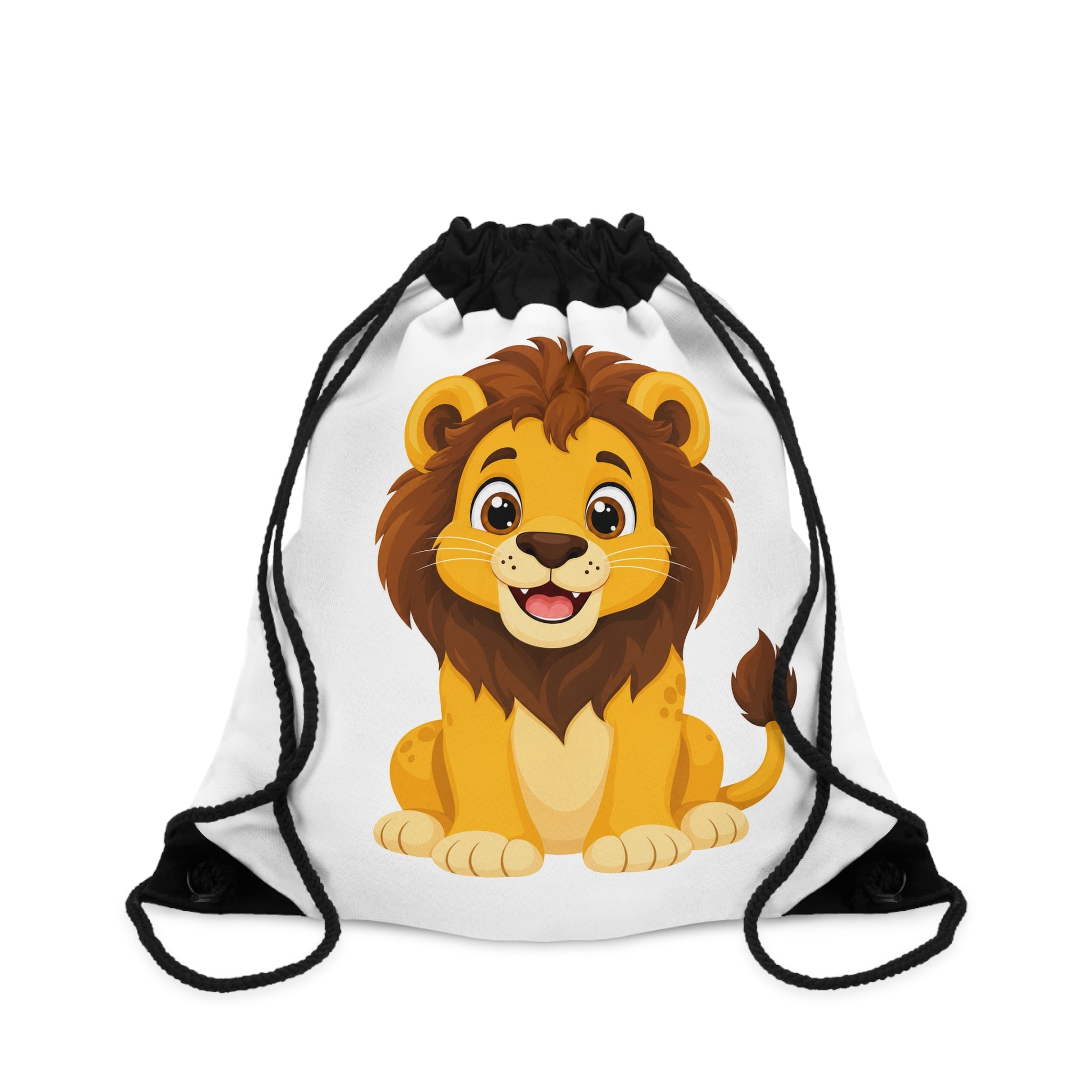 Brave Little Lion Kids Drawstring Bag - Nureli Kids