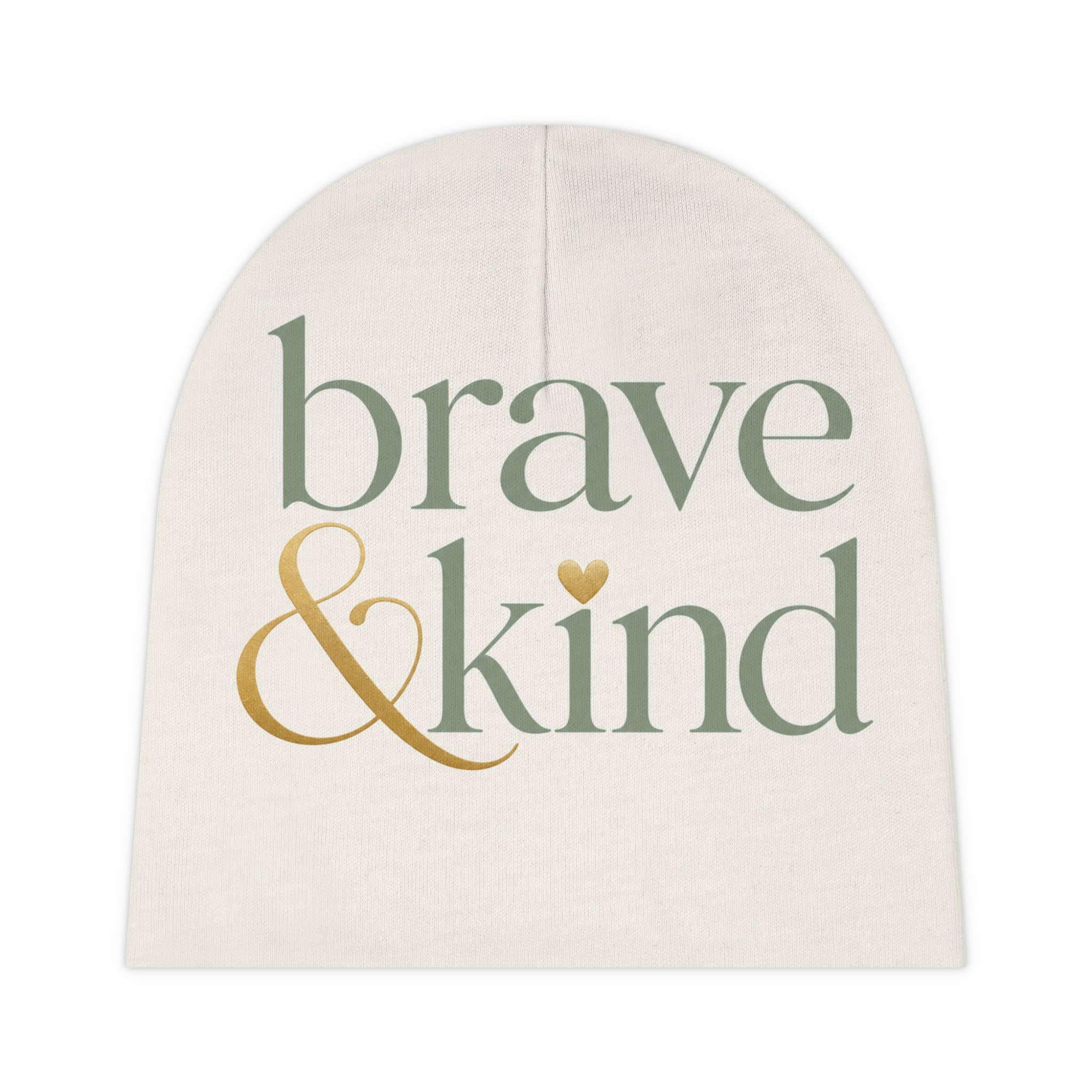 Brave And Kind baby beanie hat for newborns by Nureli Kids