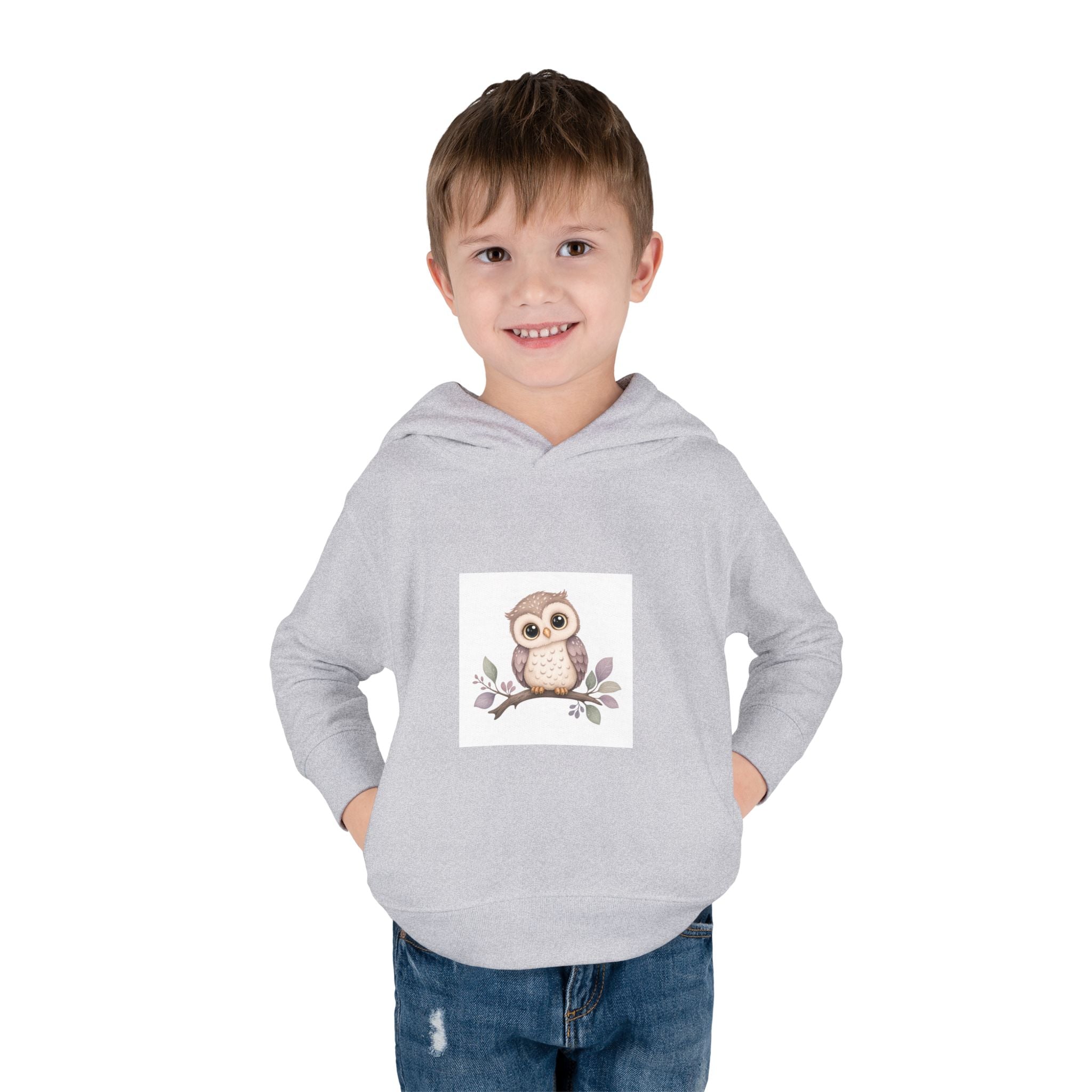 Wise Little Owl Toddler Hoodie — Nureli Kids