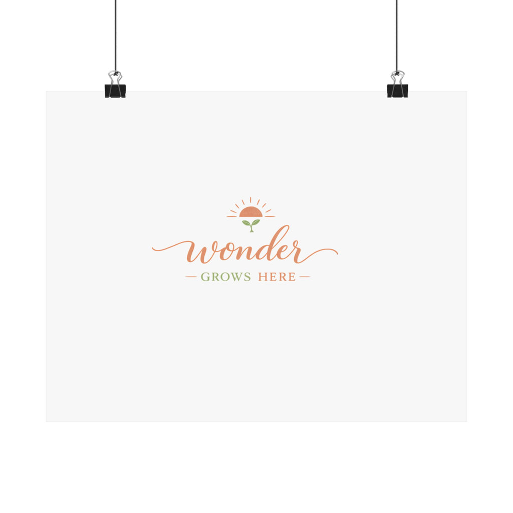 Wonder Grows Here Art Print