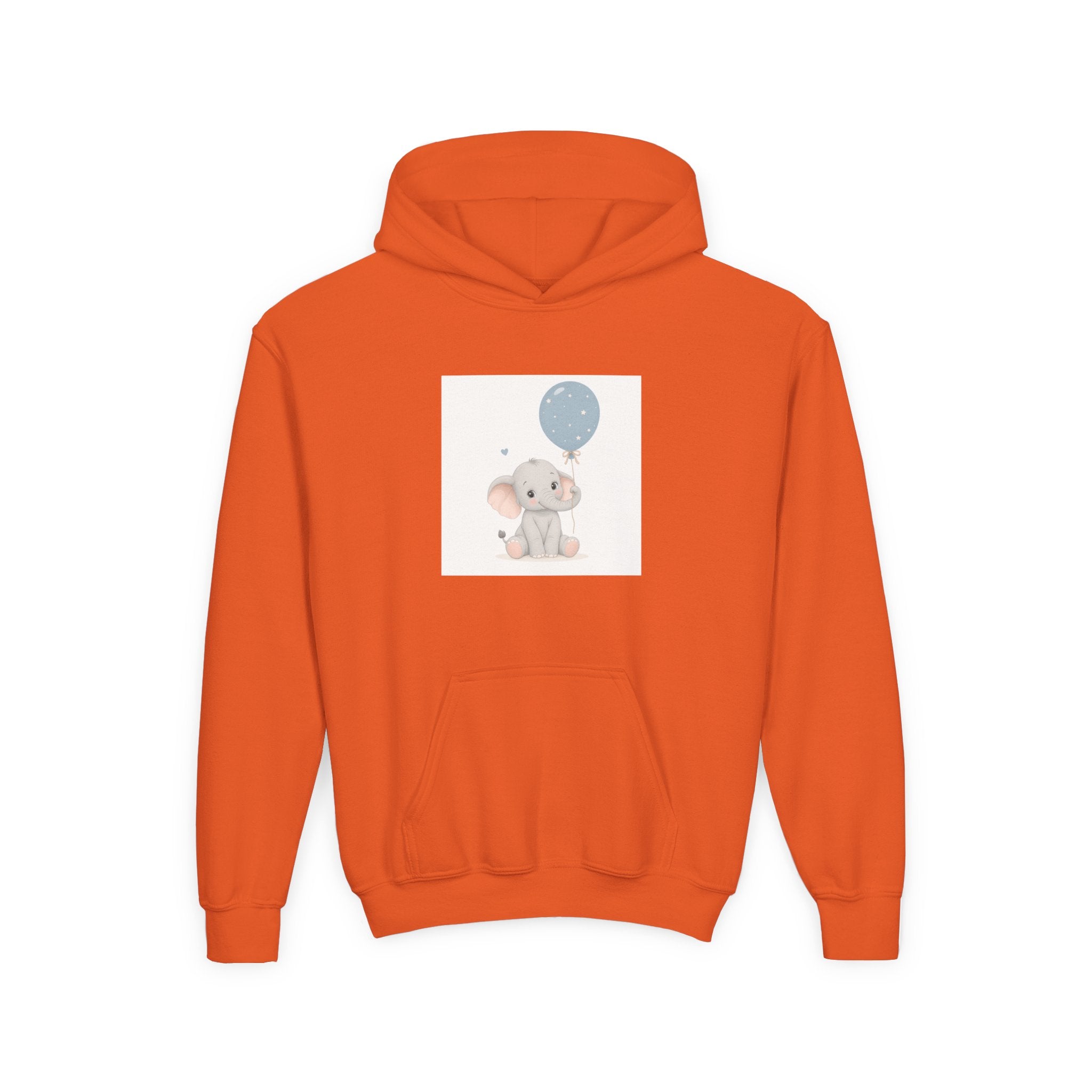 Little Elephant soft toddler hoodie from the Nureli collection, view 5