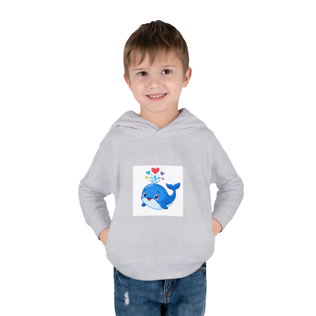 Happy Whale Toddler Hoodie — Nureli Kids