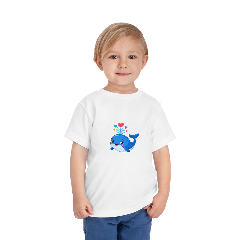 Happy Whale Toddler T-Shirt — Nureli Kids