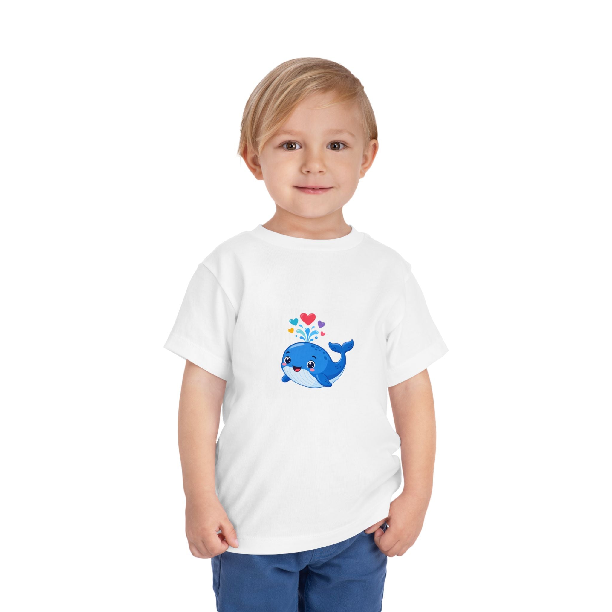 Happy Whale Toddler T-Shirt — Nureli Kids