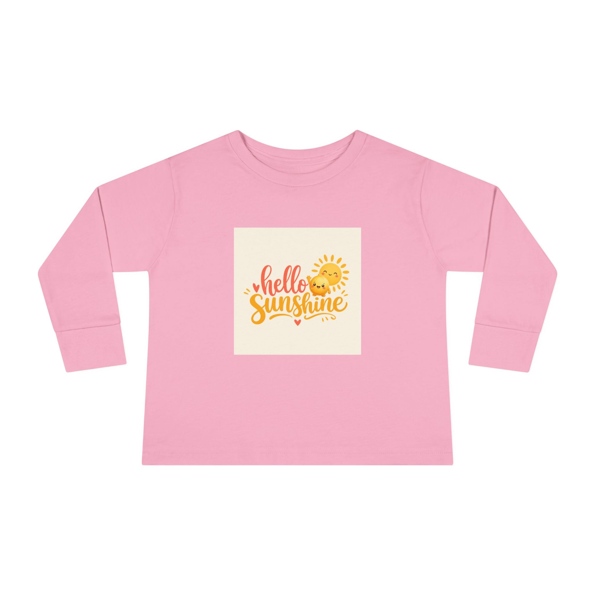 Hello Sunshine Toddler Long-Sleeve Tee - Nureli Kids