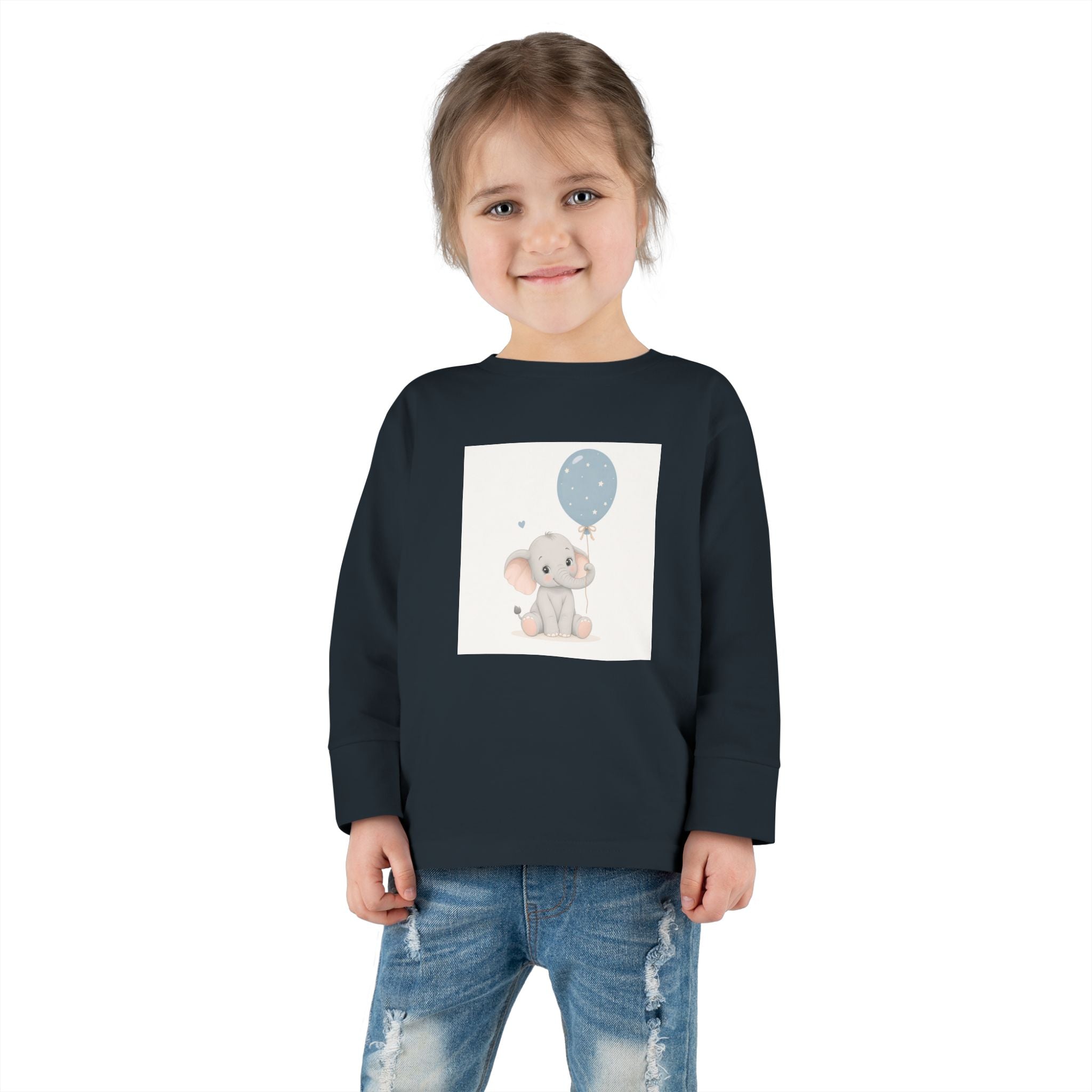 Little Elephant Toddler Long-Sleeve Tee — Nureli Kids