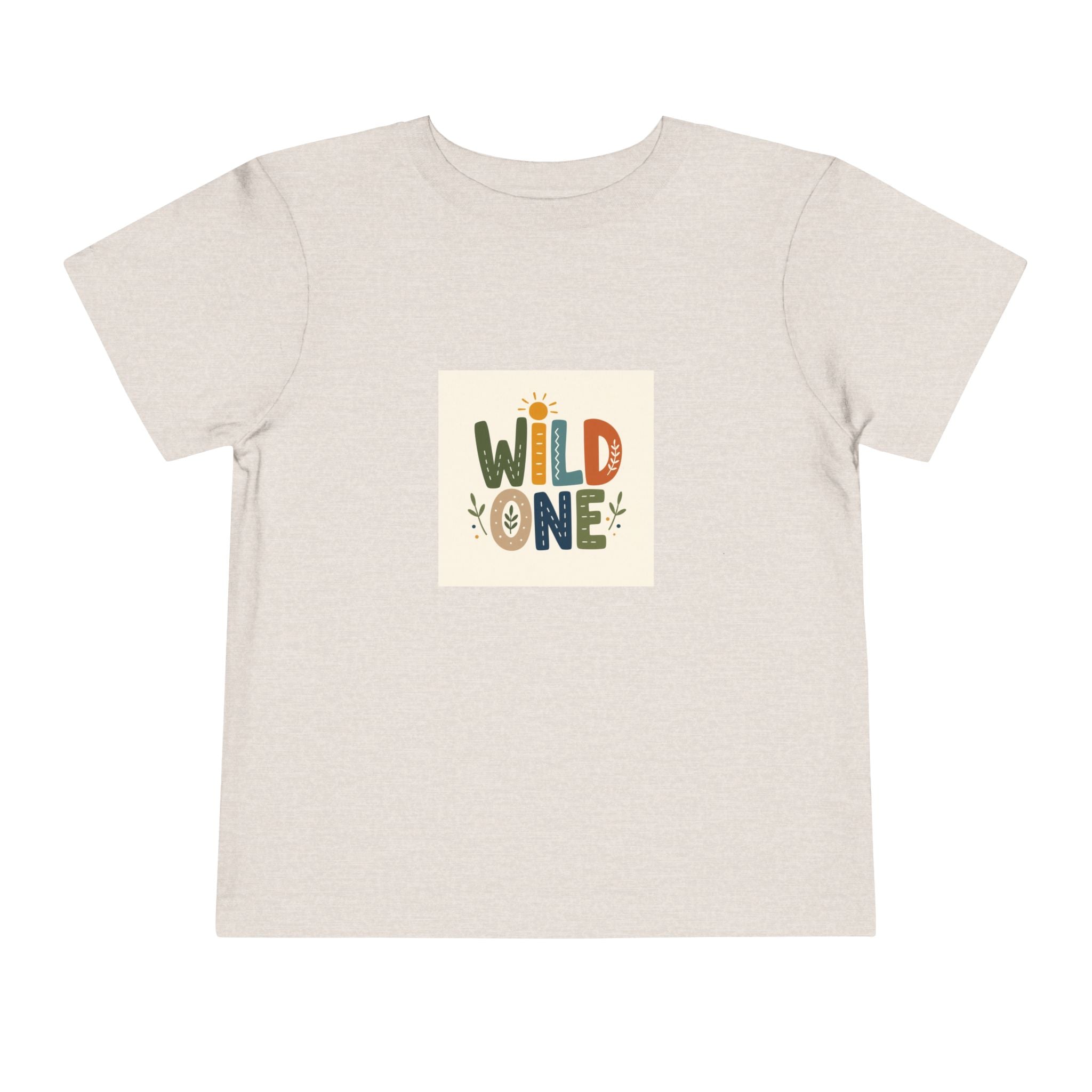 Wild One soft toddler tee from the Nureli collection, view 5
