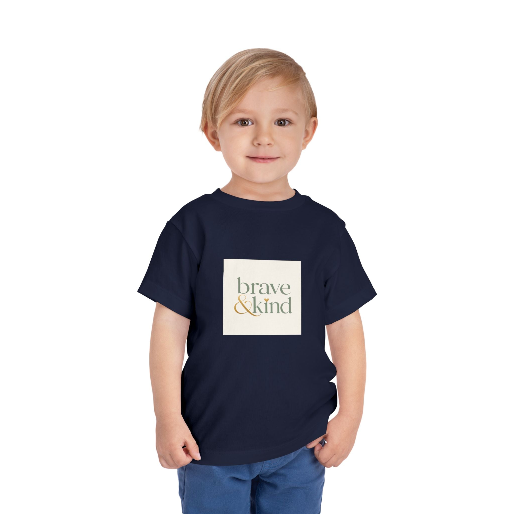 Brave And Kind Toddler T-Shirt - Nureli Kids