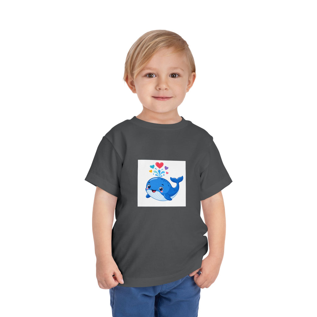 Happy Whale Toddler T-Shirt — Nureli Kids