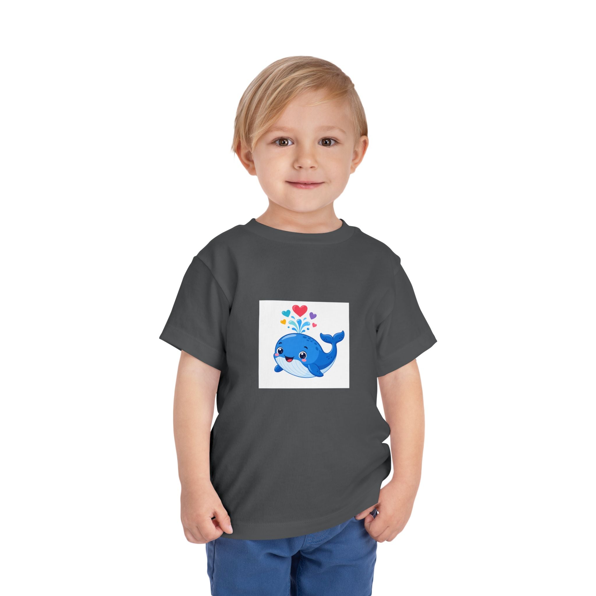 Happy Whale Toddler T-Shirt — Nureli Kids