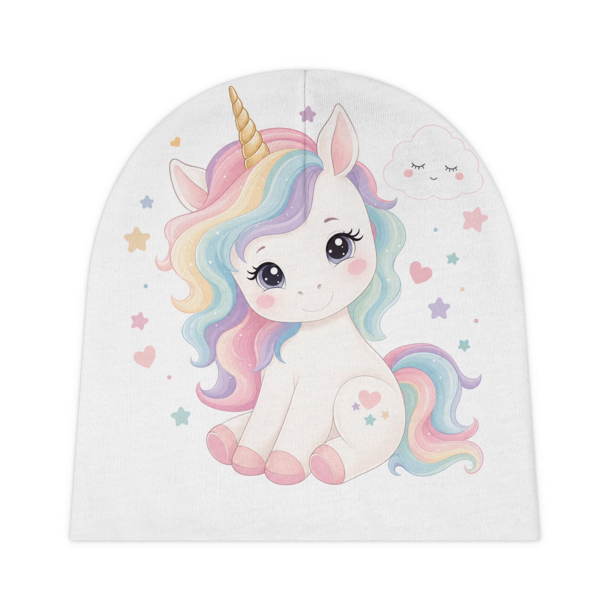 Dreamy Unicorn Baby Beanie — Nureli Kids