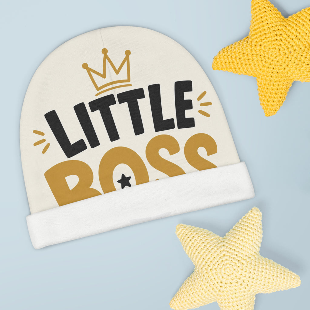 Little Boss Baby Beanie from the Nureli collection, view 3
