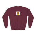 Brave Little Lion kids crew sweatshirt from the Nureli collection, view 4