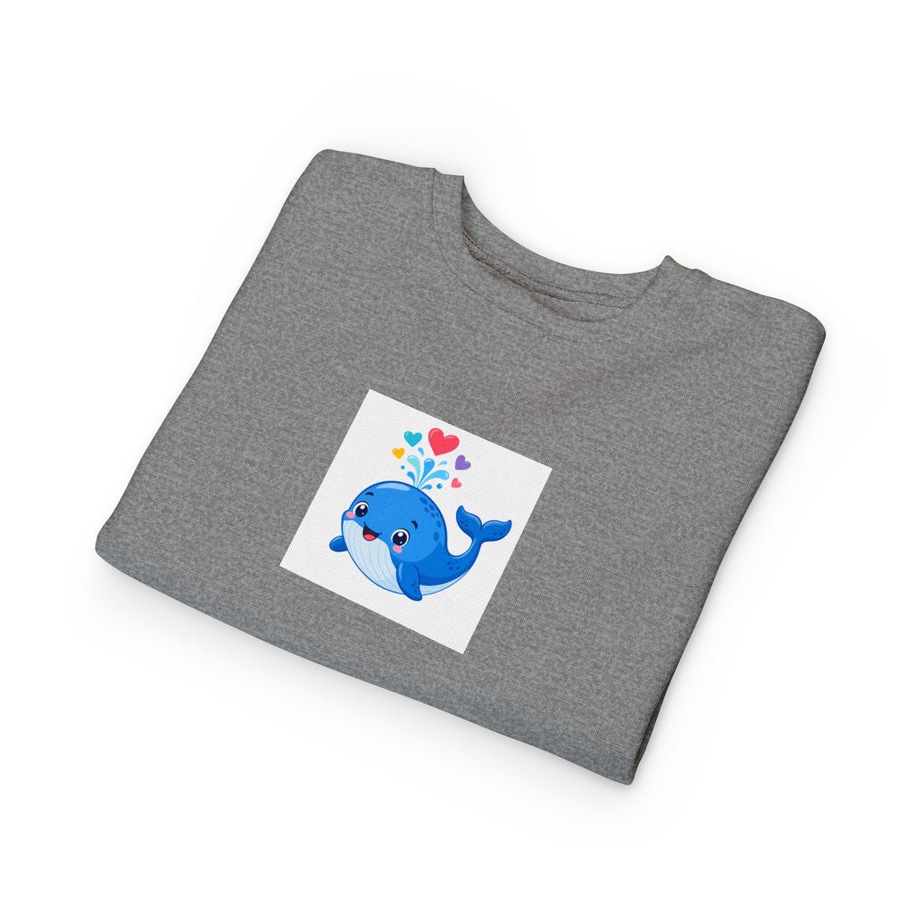 Happy Whale Toddler Sweatshirt — Nureli Kids