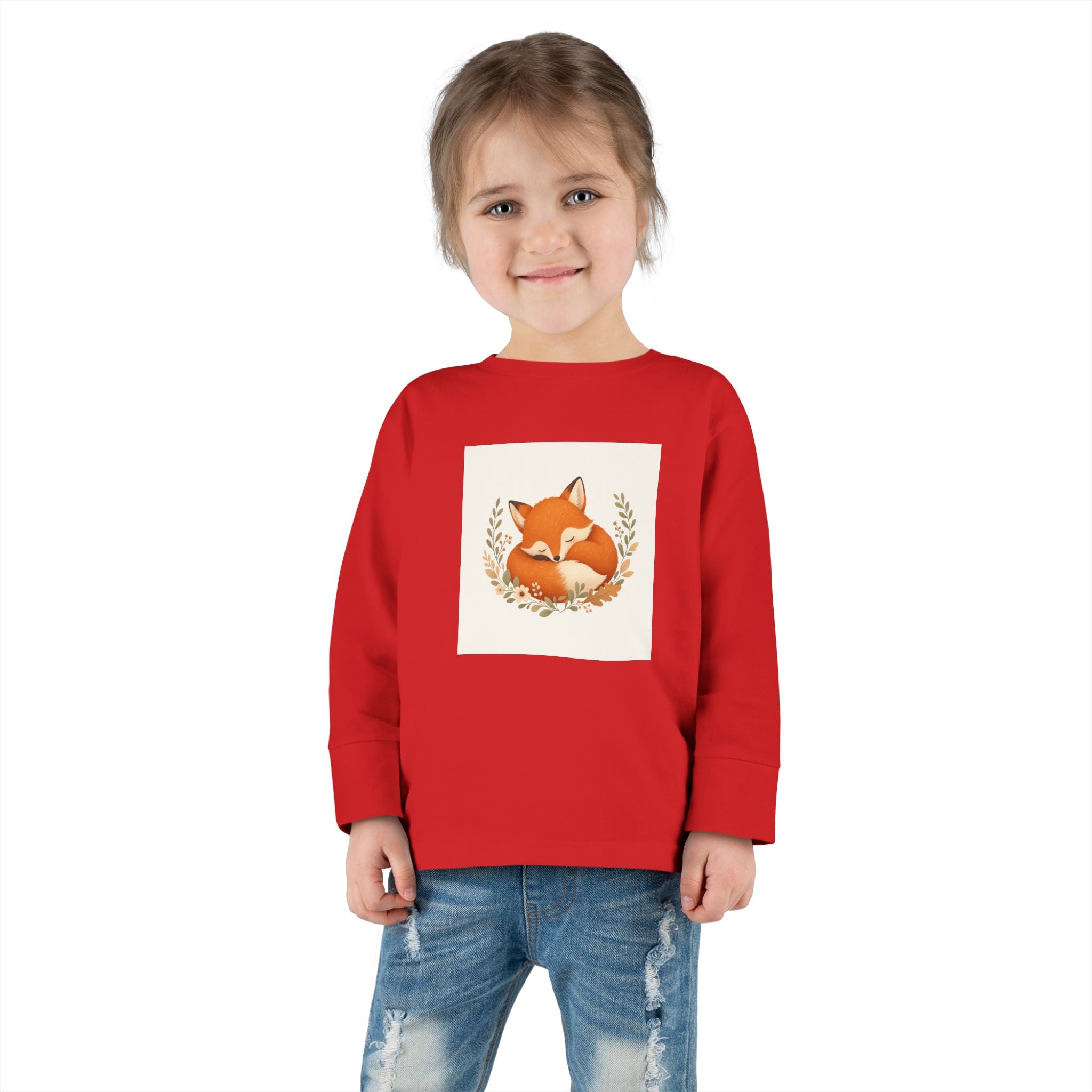 Clever Fox Toddler Long-Sleeve Tee — Nureli Kids