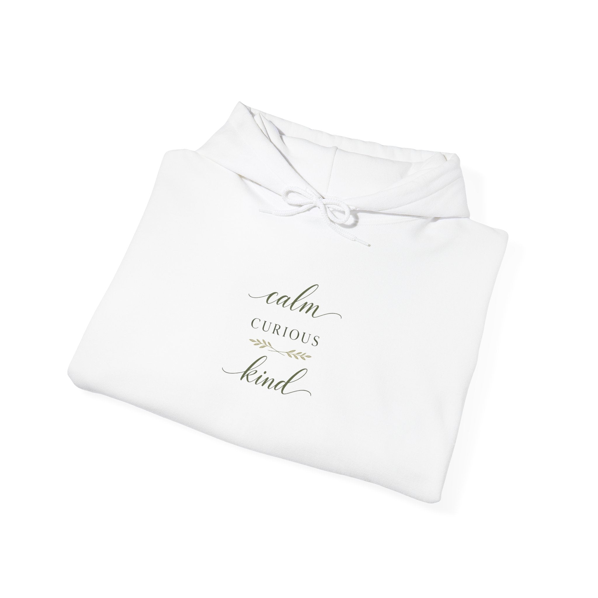 Calm, Curious, Kind Hoodie