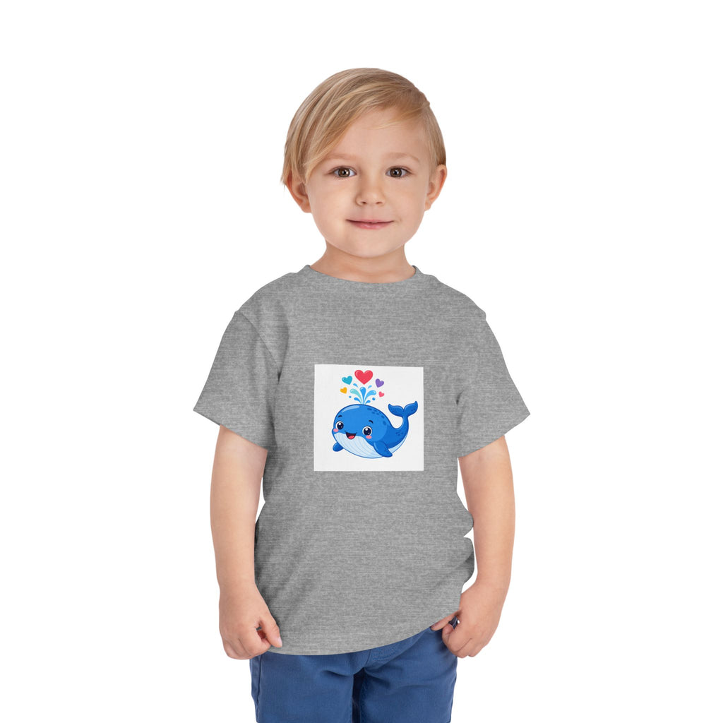 Happy Whale Toddler T-Shirt — Nureli Kids