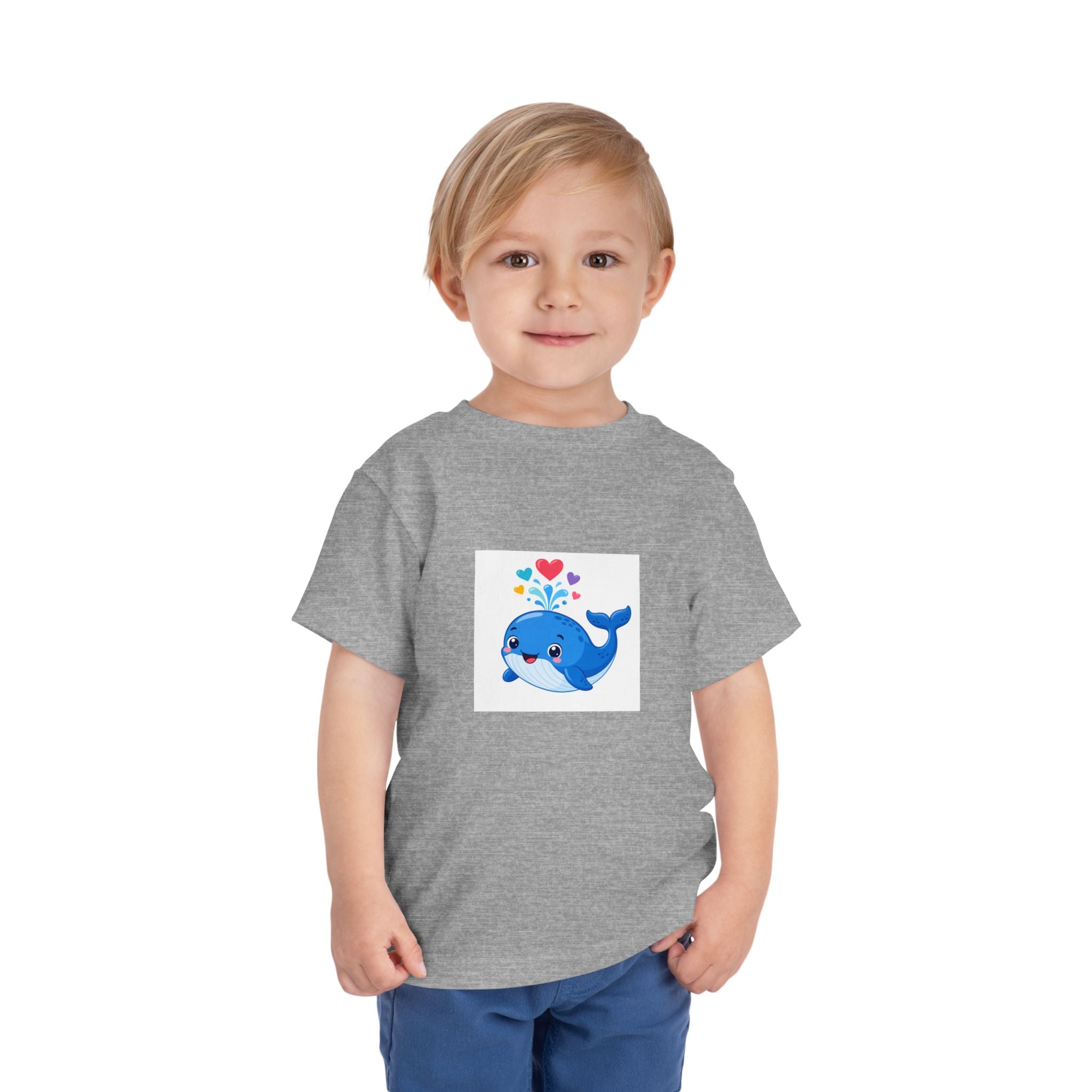 Happy Whale Toddler T-Shirt — Nureli Kids