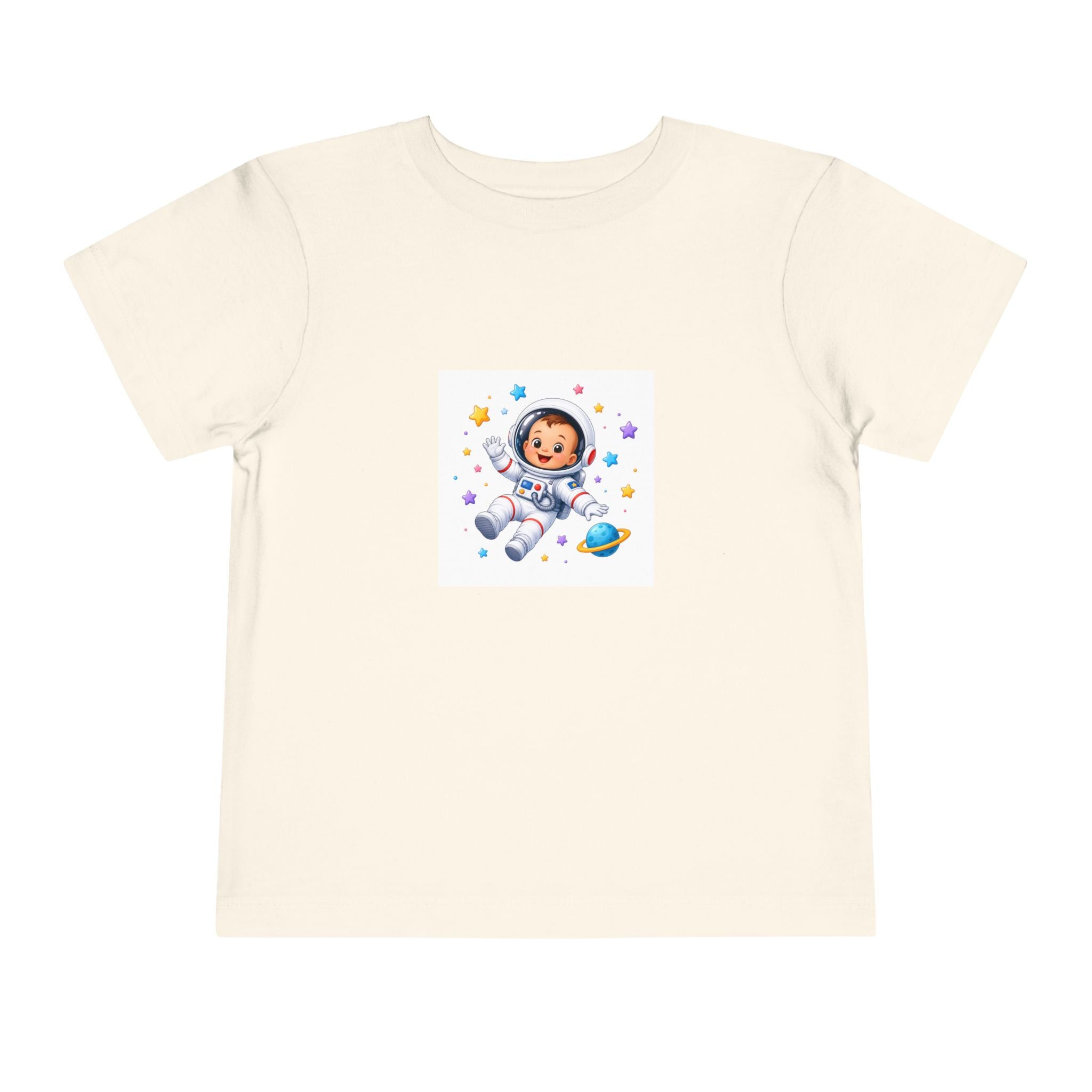Little Astronaut soft toddler tee from the Nureli collection, view 4