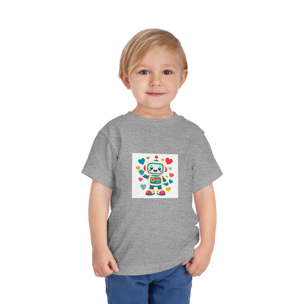 Beep Boop Robot Toddler T-Shirt — Nureli Kids