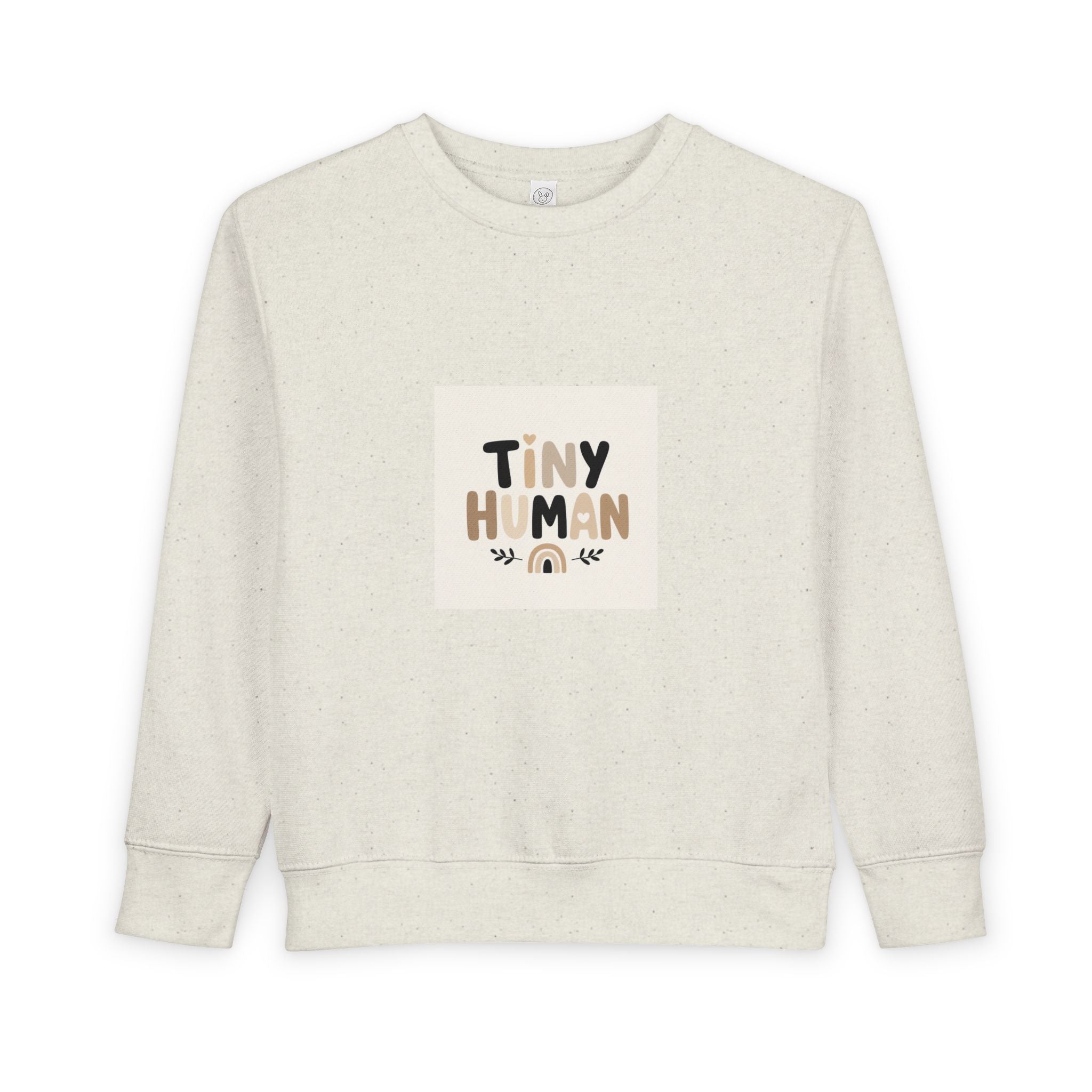 Tiny Human toddler sweatshirt for kids by Nureli Kids