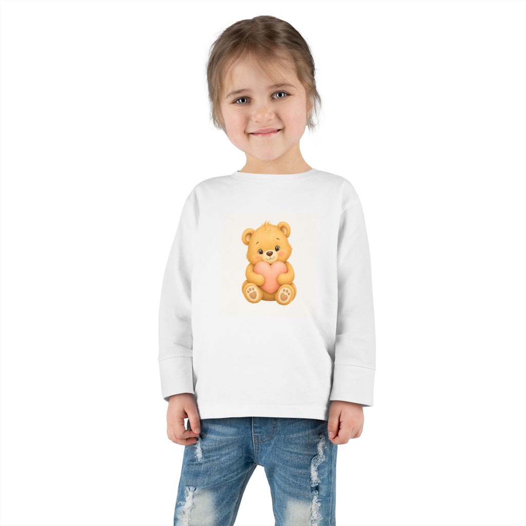 Cozy Bear kids long-sleeve tee from the Nureli collection, view 11