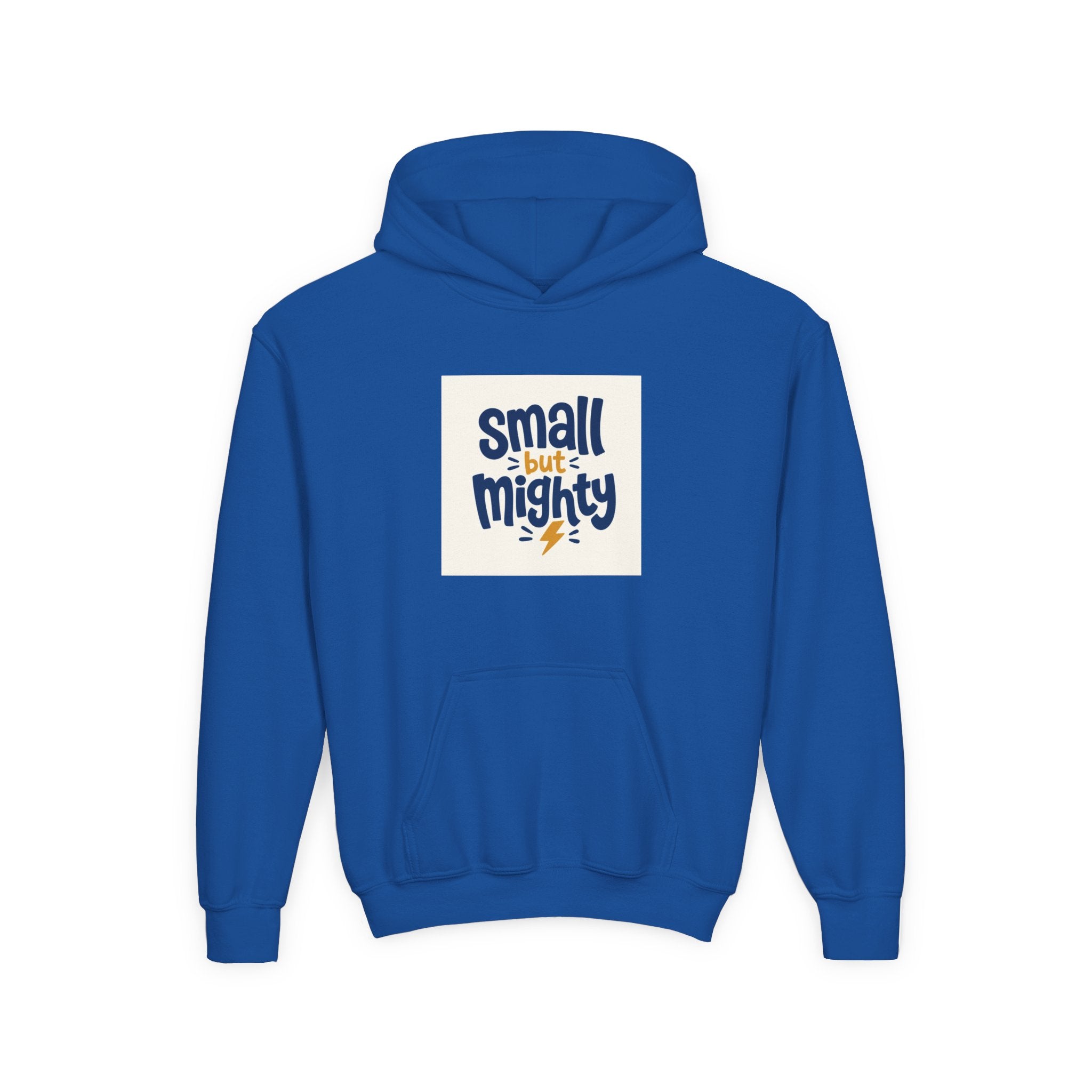 Small But Mighty Kids Hoodie from the Nureli collection, view 11
