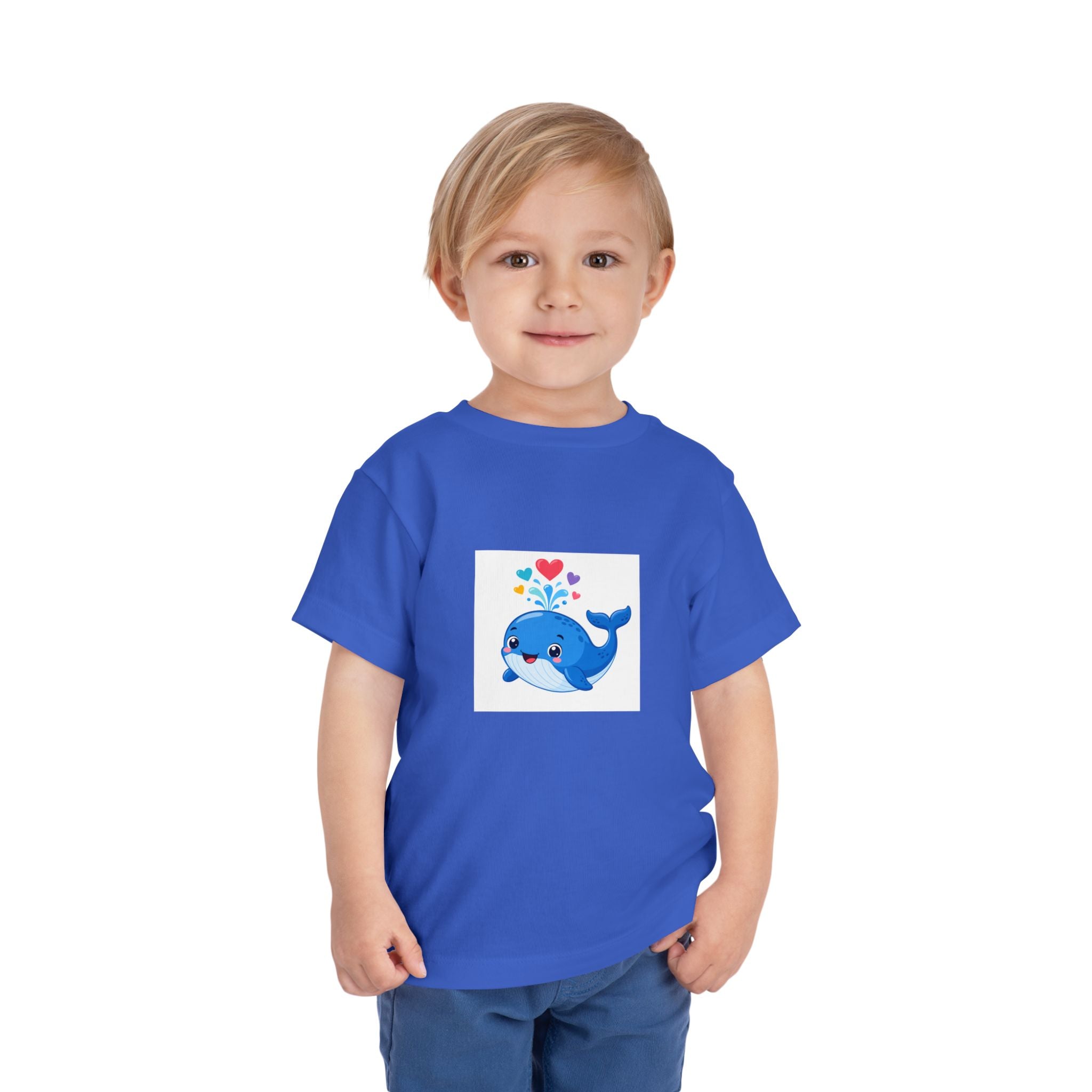 Happy Whale Toddler T-Shirt — Nureli Kids