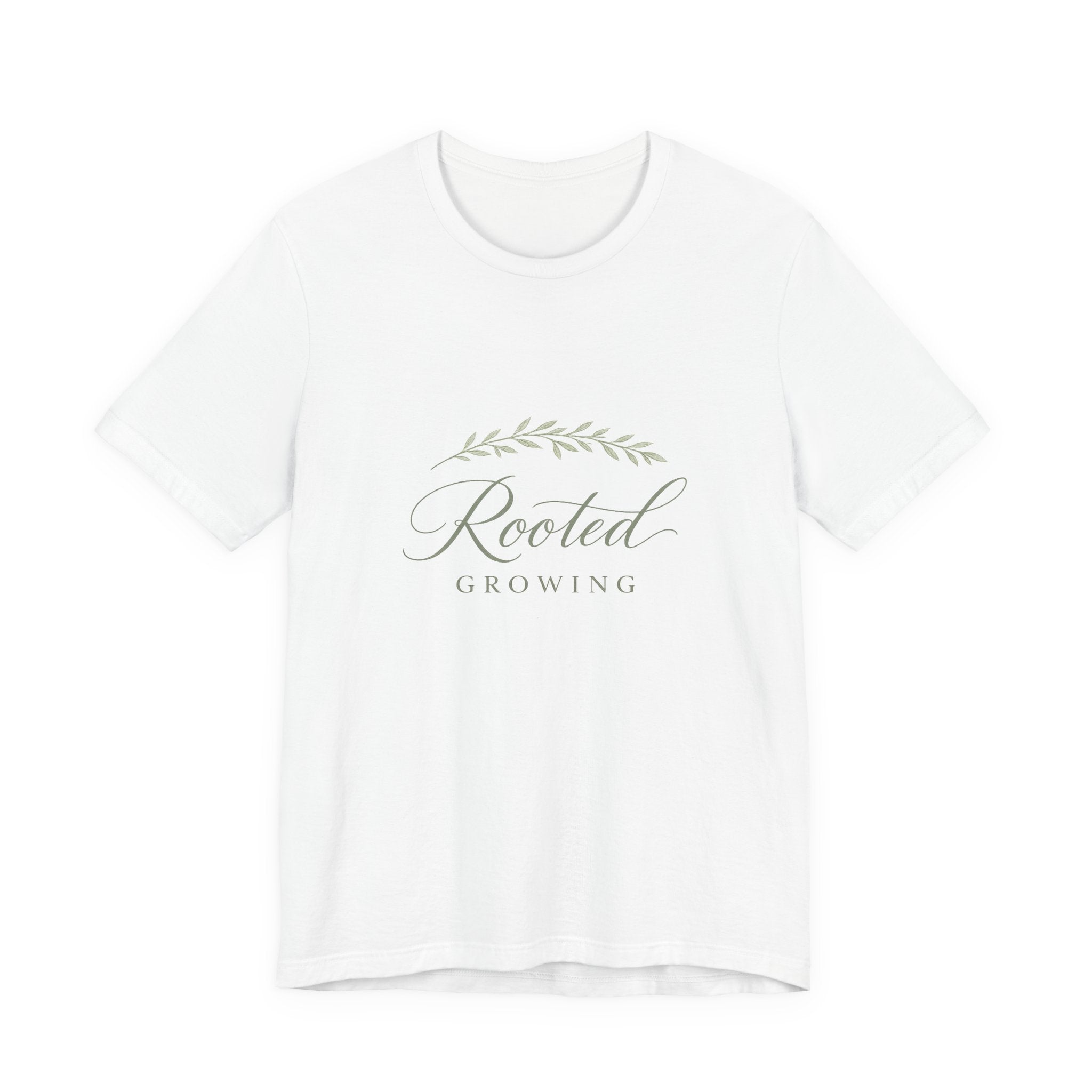 Rooted & Growing soft cotton tee from the Nureli collection