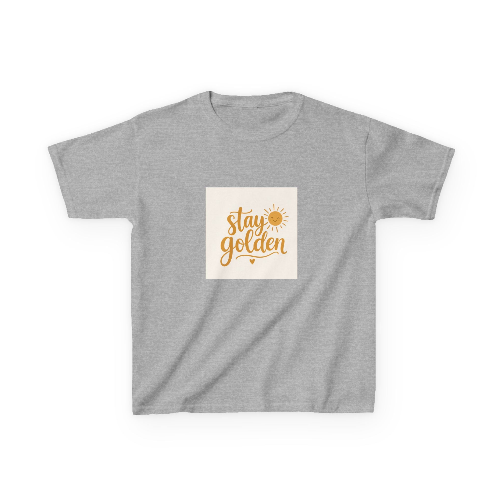 Stay Golden soft kids tee from the Nureli collection, view 4